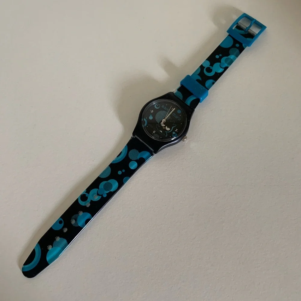Hold Y2k badtz Maru jelly watch